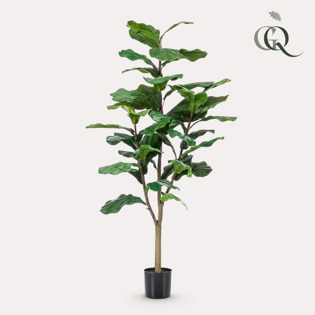 Artificial plant - Ficus Lyrata - Tobacco plant - 120 cm by Green boutiQ