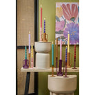 Candlestick Ula Light brown by Mica Decorations