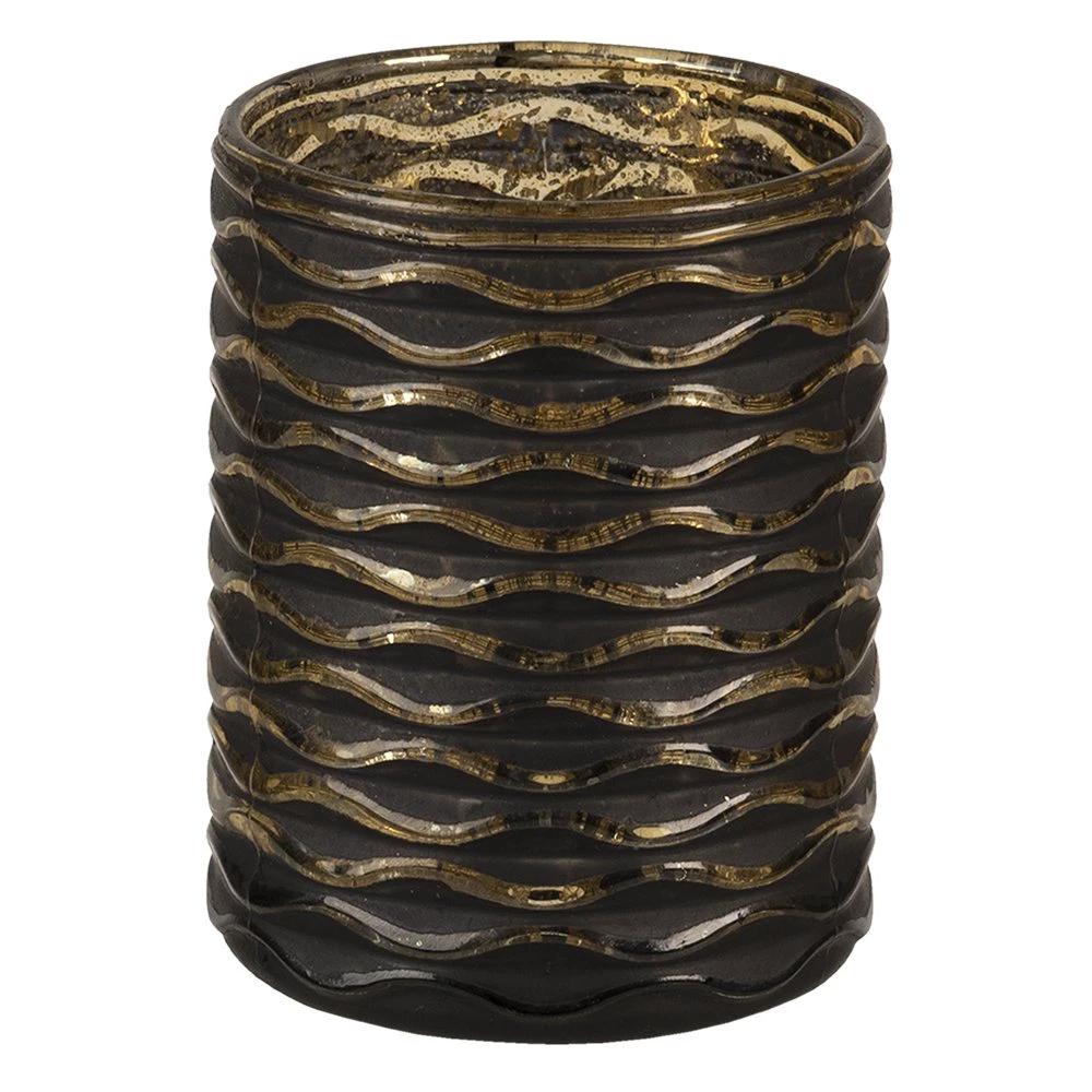 Tealight holder Ø 8x10 cm by Clayre & Eef.
