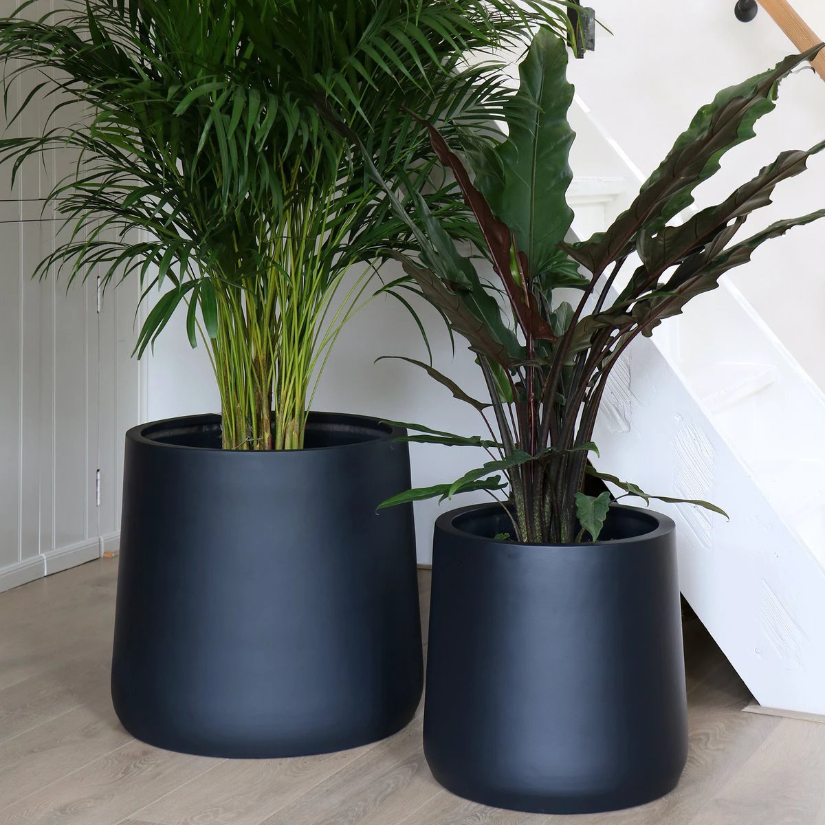 Plantenpot - Portland black by Vase The World