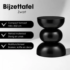 Side table Luna Black by Mica Decorations