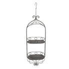 Pflanzenhalter 33x20x87/107 cm von Clayre & Eef.