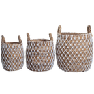 Laundry Basket | Plant Basket | Storage Basket KUBU made from Banana Fibre (3 sizes) by Soeji