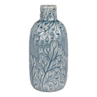 Vase - Blue, Ceramic, 12x26cm by EMIRELLE