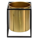Dekorativer Blumentopf 14x14x16 cm von Clayre & Eef.
