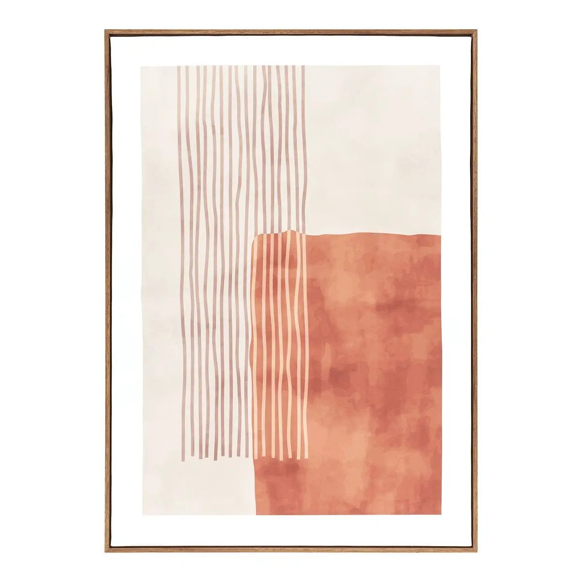 Mina Canvas print, canvas, beige/brown, No.1, 50x70 cm by EMIRELLE