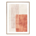 Mina Canvas print, canvas, beige/brown, No.1, 50x70 cm by EMIRELLE