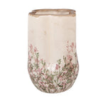 Vase Ø 16x24 cm Beige Keramik von Clayre & Eef.