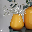 Vaas - Tasman S bright yellow by Vase The World