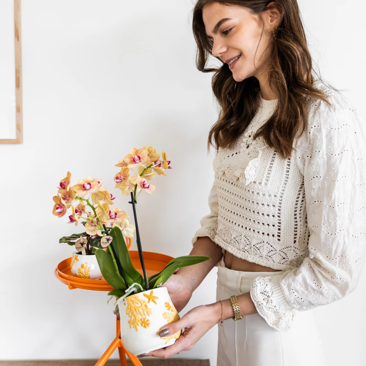 Kolibri Home | Coral - Yellow - Ø9cm by Kolibri Company