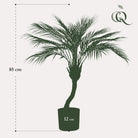 Art plant - Chamaedorea - Bergpalm - 85 cm by Green boutiQ