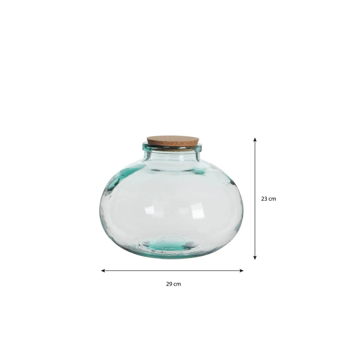 Vase Olly Transparent by Mica Decorations