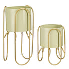 Flowerpot inside Danube Light green by Mica Decorations