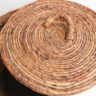 Laundry Basket with Lid OMBAK made from Banana Fibre by Soeji