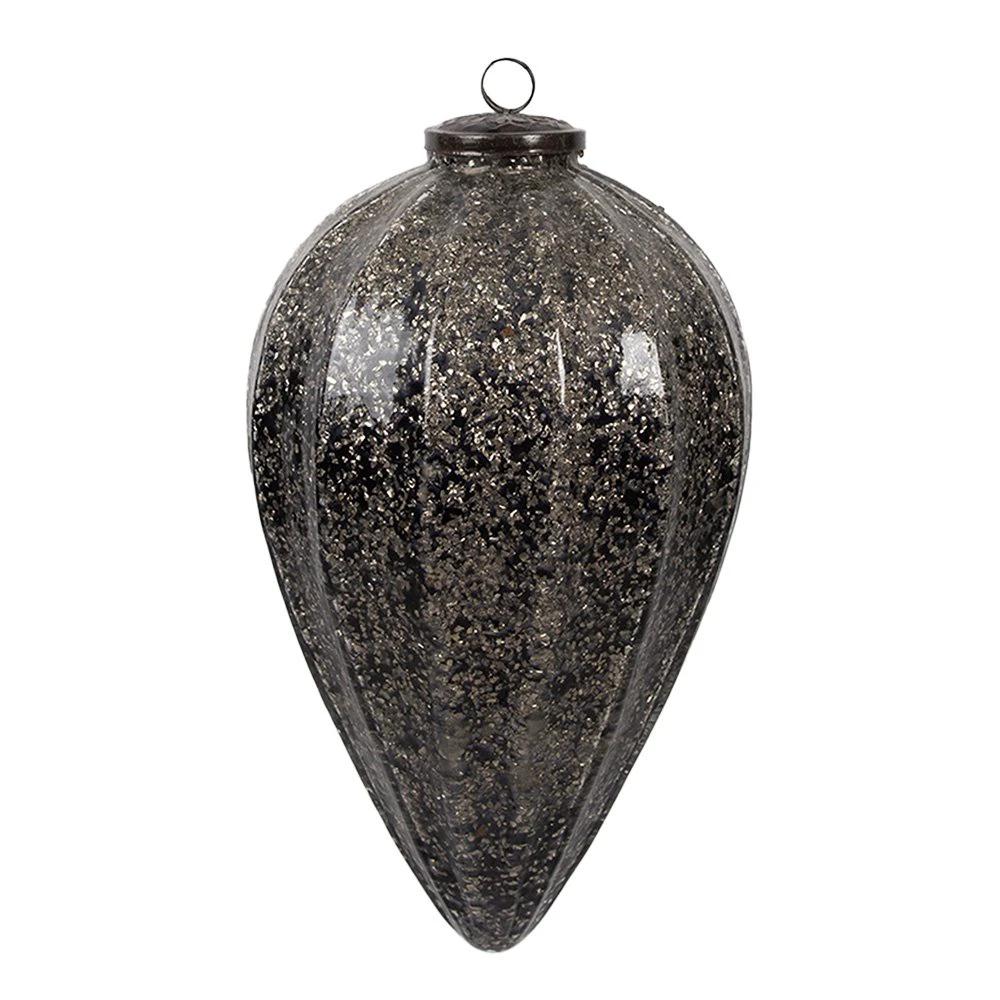 Christmas bauble Ø 17x26 cm by Clayre & Eef.