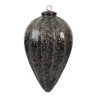 Christmas bauble Ø 17x26 cm by Clayre & Eef.