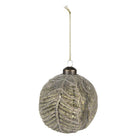 Weihnachtskugel Ø 10x10 / Ø 8x8 cm (Set aus 2) von Clayre & Eef.