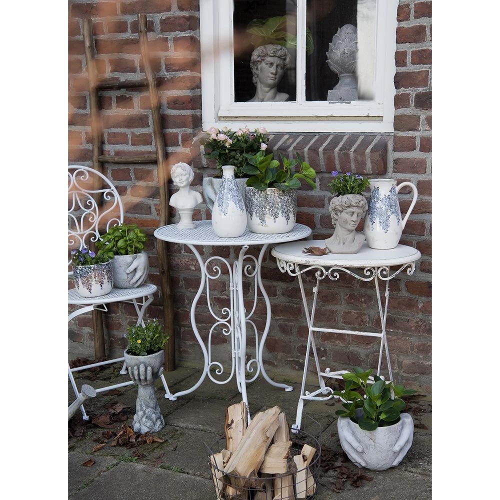 Image Girl 14x9x27 cm Beige Polyresin Home accessories by Clayre & Eef.