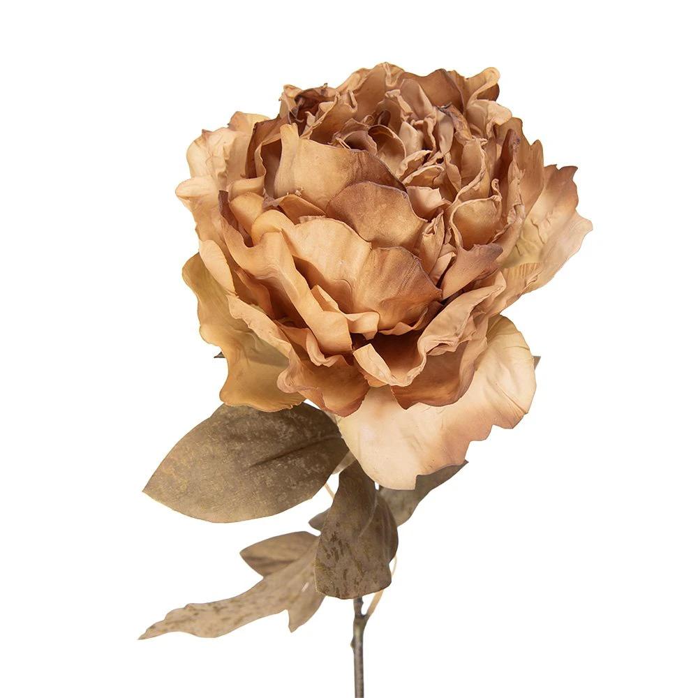 Artificial flower 70 cm Beige Plastic by Clayre & Eef.