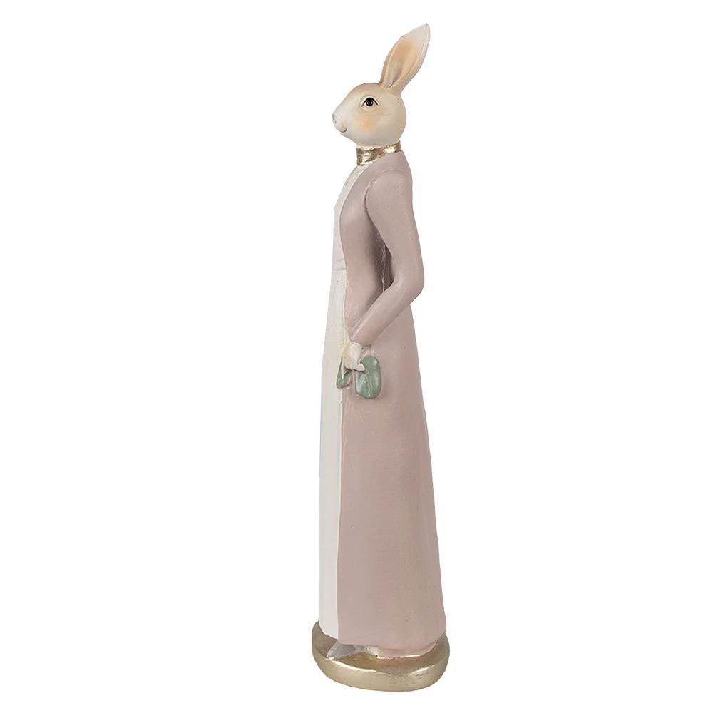 Decoration rabbit 8x7x28 cm by Clayre & Eef.