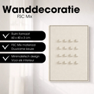 Wall decoration Off-white by Mica Decorations