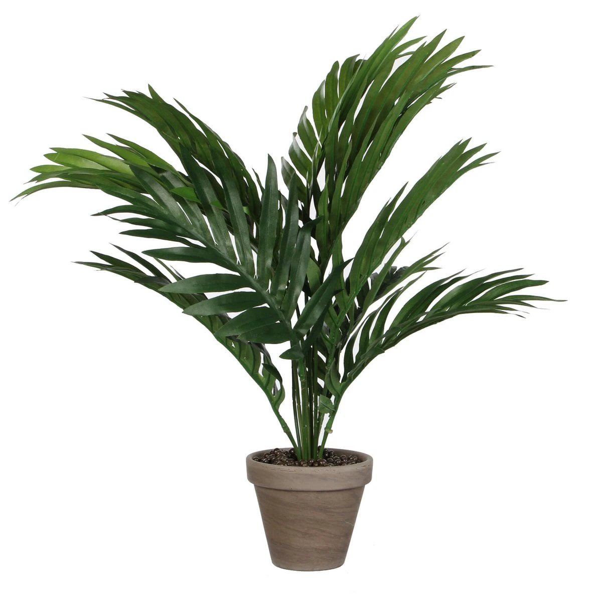 Artificial plant Areca palm Green by Mica Decorations