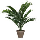 Artificial plant Areca palm Green by Mica Decorations