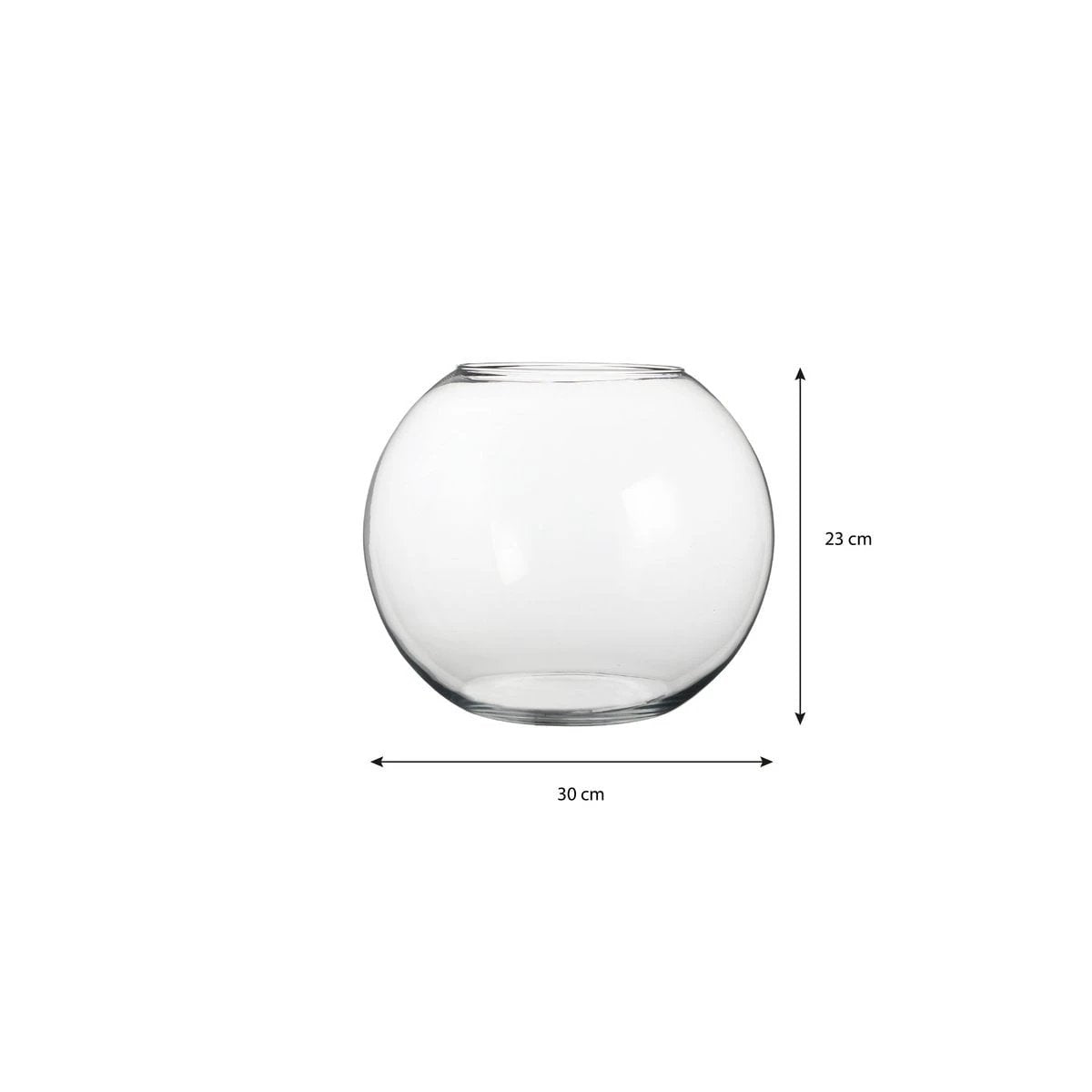 Vase Babet Transparent by Mica Decorations