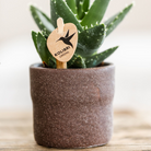 Kolibri Home | Rustic sierpot - Brown - Ø6cm by Kolibri Company