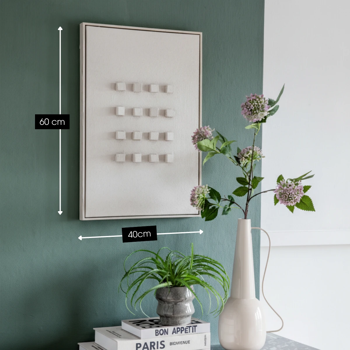 Wall decoration Off-white by Mica Decorations