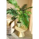 Artificial plant Areca palm Green by Mica Decorations
