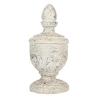 Decoration Ornament Ø 22x48 cm Beige ceramic material by Clayre & Eef.