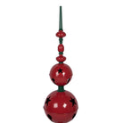 Christmas Decoration Statue Ø 31x142 cm Red Green Metal by Clayre & Eef.