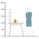 Vaas - Tasman S bright yellow by Vase The World