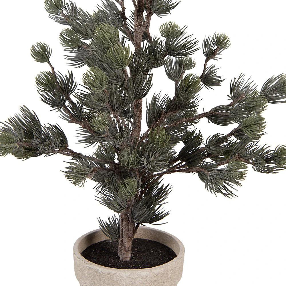 Artificial plant 30x30x65 cm Green Plastic by Clayre & Eef.