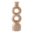 Candle Holder - Brown, Ceramic, 10.7x9.5x30.5 cm by EMIRELLE
