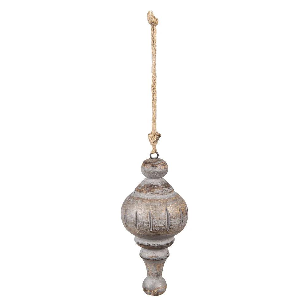 Dekorationsornament Ø 7x15 cm von Clayre & Eef.