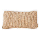 Raffia Throw Pillow 50x30 cm with Filling Decorative Cushion Sofa Pillow DALUNG by Soeji