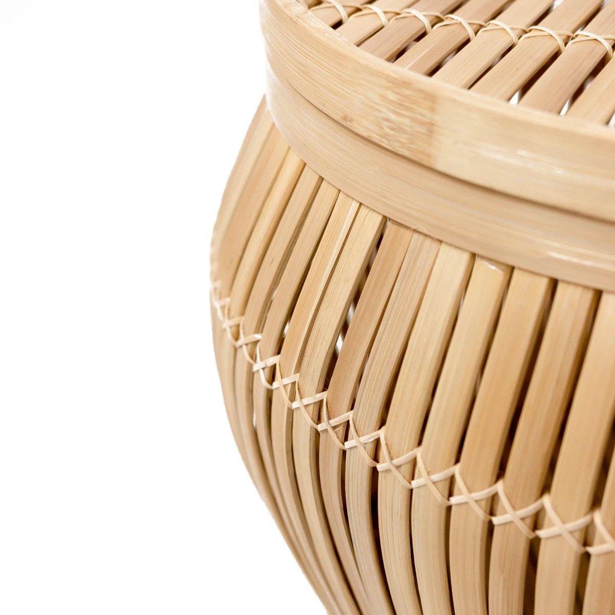Side Table | Coffee Table | Table Basket BATAVIA made of Bamboo (2 sizes) by Soeji
