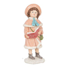 Decoration image child 7x8x18 cm blue plastic by Clayre & Eef.