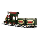 Christmas decoration image train 77x15x31 cm green metal by Clayre & Eef.