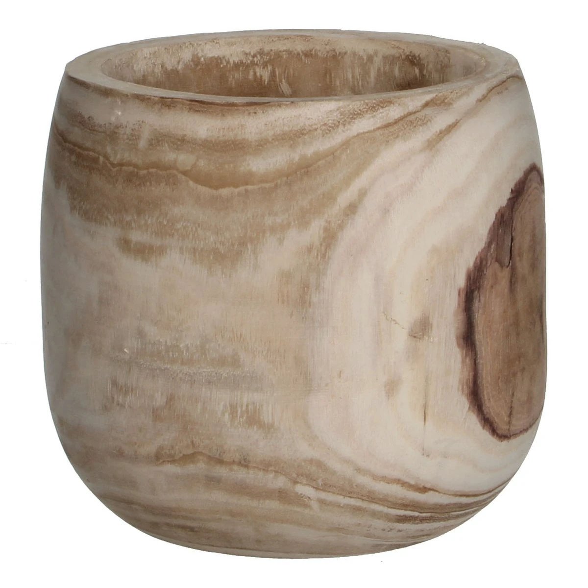 Flowerpot inside Pia Light brown by Mica Decorations