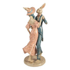 Decoration Statue Rabbit 20x18x47 cm Beige Plastic by Clayre & Eef.