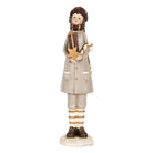Decoration image child 8x8x30 cm gray plastic by Clayre & Eef.