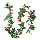 Garland holly 180 cm Green Plastic by Clayre & Eef.