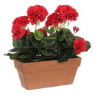 Artificial plant Geranium Red by Mica Decorations