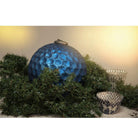 Weihnachtskugel XL Ø 25 cm blaue Glas-Weihnachtsdekoration von Clayre & Eef.