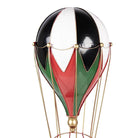 Weihnachtsdekoration Bild Heißluftballon Ø 26x62 cm Rot Metall von Clayre & Eef.
