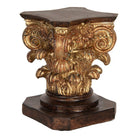 Pflanztisch 12x12x16 cm brauner Kunststoff von Clayre & Eef.