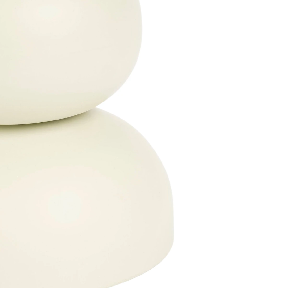 Side table Luna Off-white by Mica Decorations